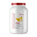 Metabolisk ernæring - Protizyme - Whey Protein Powder, High Protein, Lav Carb, Lav Fedt med fordøjelsesenzymer, 24 essentielle vitaminer og mineraler, Banana Creme, 2 Pund