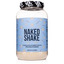 Nøgen Shake - Vanilla Protein Powder - Plant Based Protein Shake med Mct Oil, Gluten- Free, Soy- Free, Ingen Gmos eller kunstige sødestoffer - 30 Servere