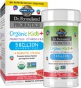 Livets have Dr. Formulerede Probiotika Økologiske Kids + plus C & D-vitamin - Watermelon - Gluten, Dairy & Soy Free Immunitet & fordøjelsessygdomme Supplement, Ingen tilsat sukker, 30 tyggetabletter (Hylde Stable)