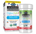 Livets have Dr. Formulerede Probiotika Økologiske Kids + plus C & D-vitamin - Watermelon - Gluten, Dairy & Soy Free Immunitet & fordøjelsessygdomme Supplement, Ingen tilsat sukker, 30 tyggetabletter (Hylde Stable)