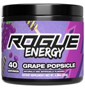 Rogue Energy Clean Energy Drink, Refreshing Energy Drink Mix with B12 Vitamins, Nootropics, Electrolytes, Sugar-Free, Made in USA (Grape Popsicle - 40 Servings)