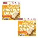 2 PACK DELICIOUS Functional Protein Bar – 4 Bars, Golden Vanilla Flavor 🍯, Gluten Free 🌱, 19g Protein 💪, MCT & Omega-3 Oils for Focus 🧠, Guarana Caffeine for Energy ⚡ – Fortified with Essential Vitamins & Minerals 🥇 Your Favorite Pre/Post-Workout Snack! 🏋️‍♂️