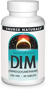 Kilde Naturals DIM, Diindolylmethan 200 mg med BioPerine, E-vitamin & mere - 30 tabletter