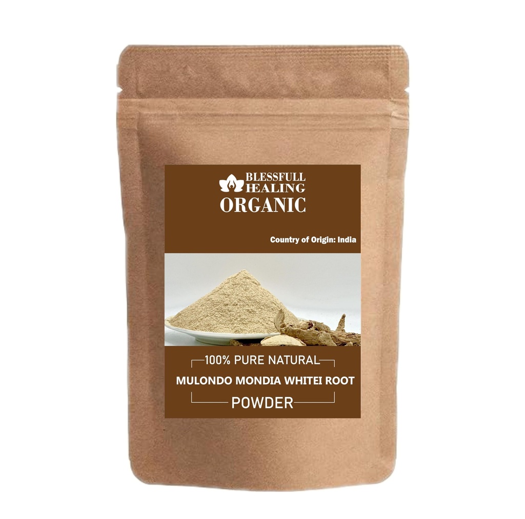 Blessfull Healing Organic Mulondo Mondia Whitei Root Powder 100% Pure Natural 100 Gram / 3.52 oz