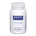 Pure Encapsulations Pure Sleep – Melatonin-Free Calming Sleep Supplement for Relaxation Support- Ashwagandha, Saffron & Valerian – Gluten-Free, Hypoallergenic, Non-GMO – 60 Count (30 Servings)