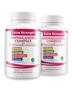 1 Body Ashwagandha Complex Supplement, Focus and Energy Support, 120 Vegan Capsules