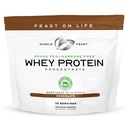 Muskel Feast Grass- Fed Whey Protein Concentrate Powder, All Natural, Hormone Free Pasture Raised Whey Protein Powder for Women & Men, Clean, Non- GMO & Gluten Free Whey Concentrate - Chocolate, 5lb