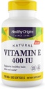 Sunde origin E 400 IE (naturlig, non- GMO, gluten fri, hudstøtte, cardiovaskulær support), 180 Softgels