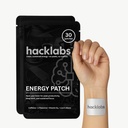 Brain & Energy Patches for Focus, Memory & Peak Performance | Natural Caffeine, B12, Lion’s Mane & L-Theanine | Skin-Friendly, Water-Resistant | 30 Count