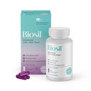 Biosil Advanced Hair + Nail Care - 30 Capsules - Grow, Strengthen & Thicken Hair and Nails - with Patented ch-OSA & Biotin - 15-Day Supply