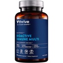 Vthrive Bioactive Immune Multivitamin with Elderberry NAC (120 Vegetable Capsules)