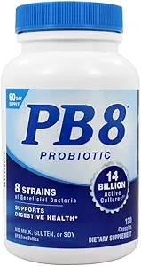 Nutrition Now - PB 8 Pro- Biotic Acidophilus - 120 Kapsler (pakning med 2)