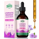 Lymphatic Drainage Drops | Organic Lymphatic Cleanse Immune Support Supplement | Lymphatic Support with Echinacea & Elderberry | Herbal Blend | Non-GMO | 2 Fl Oz
