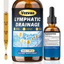 Lymphatic Drainage Drops, 11 in 1 Herbal Lymphatic Drainage Supplement with Burdock, Calendula Flower – Supports Immune Health, Lymphatic Function & Natural Detox – 60mL