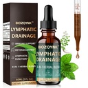 Lymphatic Drainage Liquid Drops – Herbal Extracts & Botanicals for Circulation, Immune & Detox Support – Alcohol-Free, Vegan (2 fl oz)