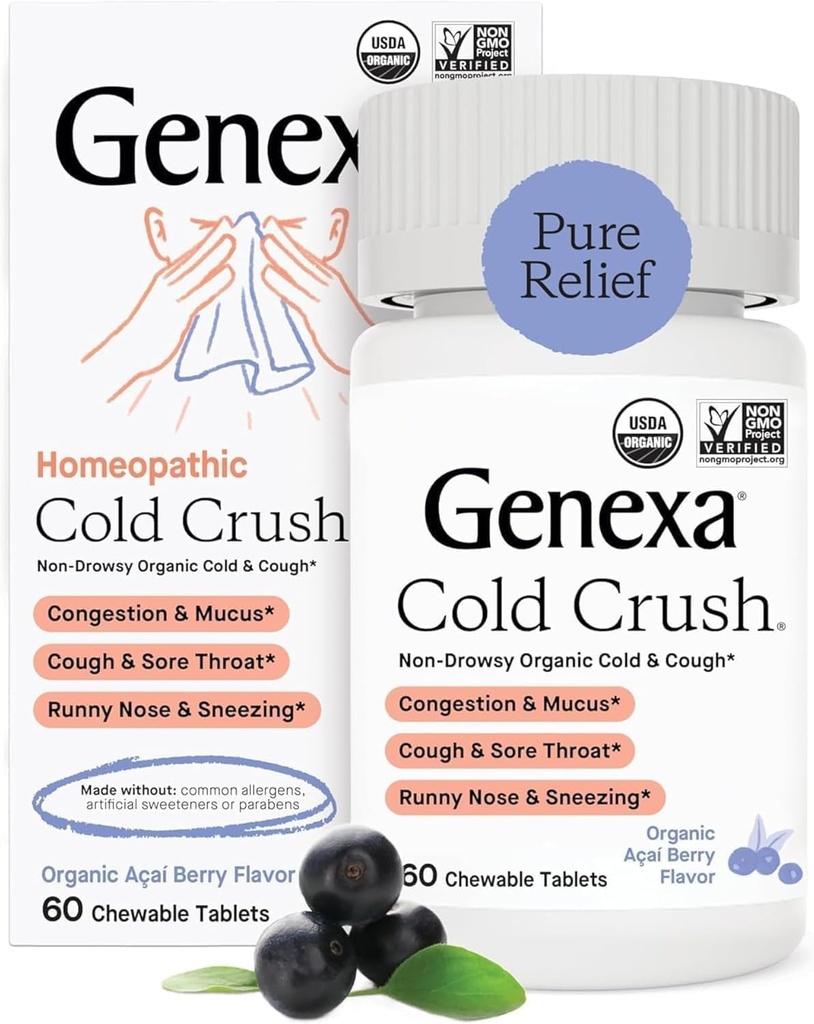 Genexa, Cold Crush Acai Berry Organic, 60 Greve