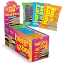Hangryboy Protein Cookie Sandwich – 14g High Protein, Gluten‑Free, GMO‑Free Cookies - Perfect on The Go Protein Snack, Variety Pack, 12‑Count Box