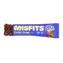 Misfits High Protein Bar, Cookie Dough, Gluten Free, Non GMO, Plant Based Vegan Protein Bar, Low Sugar, High Fiber Snack