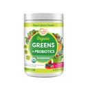 Healthy Delights Naturals - Organic Greens + Probiotics Powder - Naturally Boost Energy - USDA Organic - Delicious Berry Flavored - 30 Servings