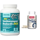 Jarrow Formulas 5 Billion CFU Probiotics + Prebiotics 180 Capsules & MagMind Brain Health Magnesium L-Threonate 90 Capsules Bundle