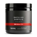 Toniiq Bacillus Subtilis Probiotic – Ultra High Potency 100 Billion CFU Single-Strain Formula with Prebiotic FOS – Spore Probiotic Supplement – Third-Party Tested – 60 Capsules