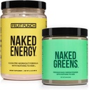 NAKED Vegansk energigivende Bundle Frugt Punch Energi Nutrition Super Grønne Pulver Økologisk Grønne Supplement