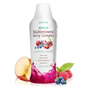 Xperia Koncentrat, Flydende, Herbal Multimineral, Multivitamin til kvinder og mand, Ashwagandha, Natural Energy Boost, Agave sirup & Stevia, 30 Fl oz. (30-Day Supply)