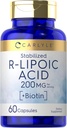 Carlyle R- Lipoic Acid 200mg