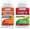 Magnesium Gluconate 600mg & COQ10 100 mg