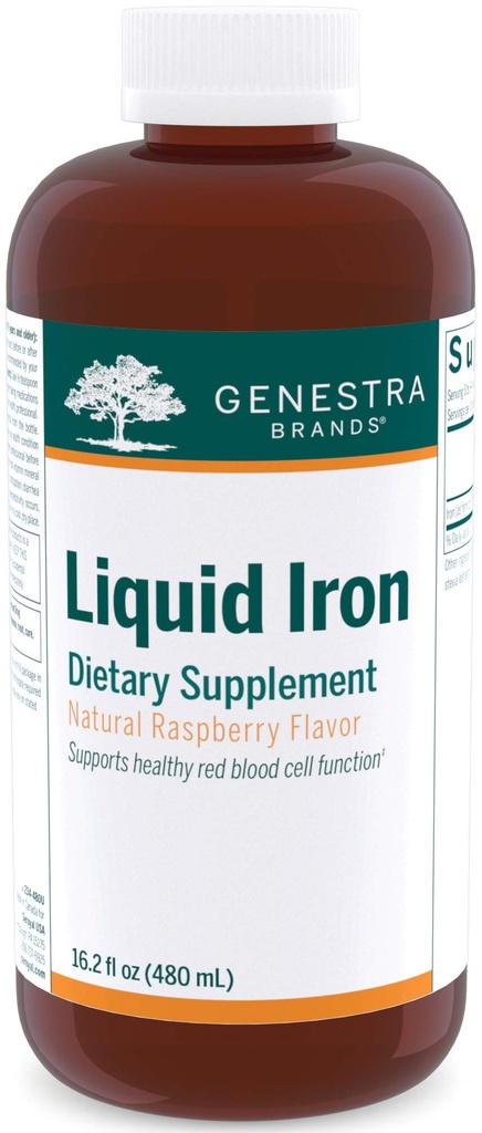 Genestra Brands Liquid Iron against 124; kolloid mineralsk supplement