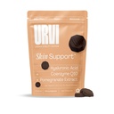 URVI 10-in-1 Skin Gummies Hyaluronic Acid, Coenzyme Q10, Pomegranate Extract + 7 Vitamins & Minerals Skin Health & Anti-Aging Vegan, Sugar Free, Gluten Free Pomegranate Flavor, 60 Count