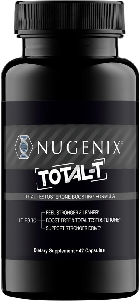 Nugenix Total- T, gratis og i alt Testosteron Booster tillæg for mænd, 42 Tæl