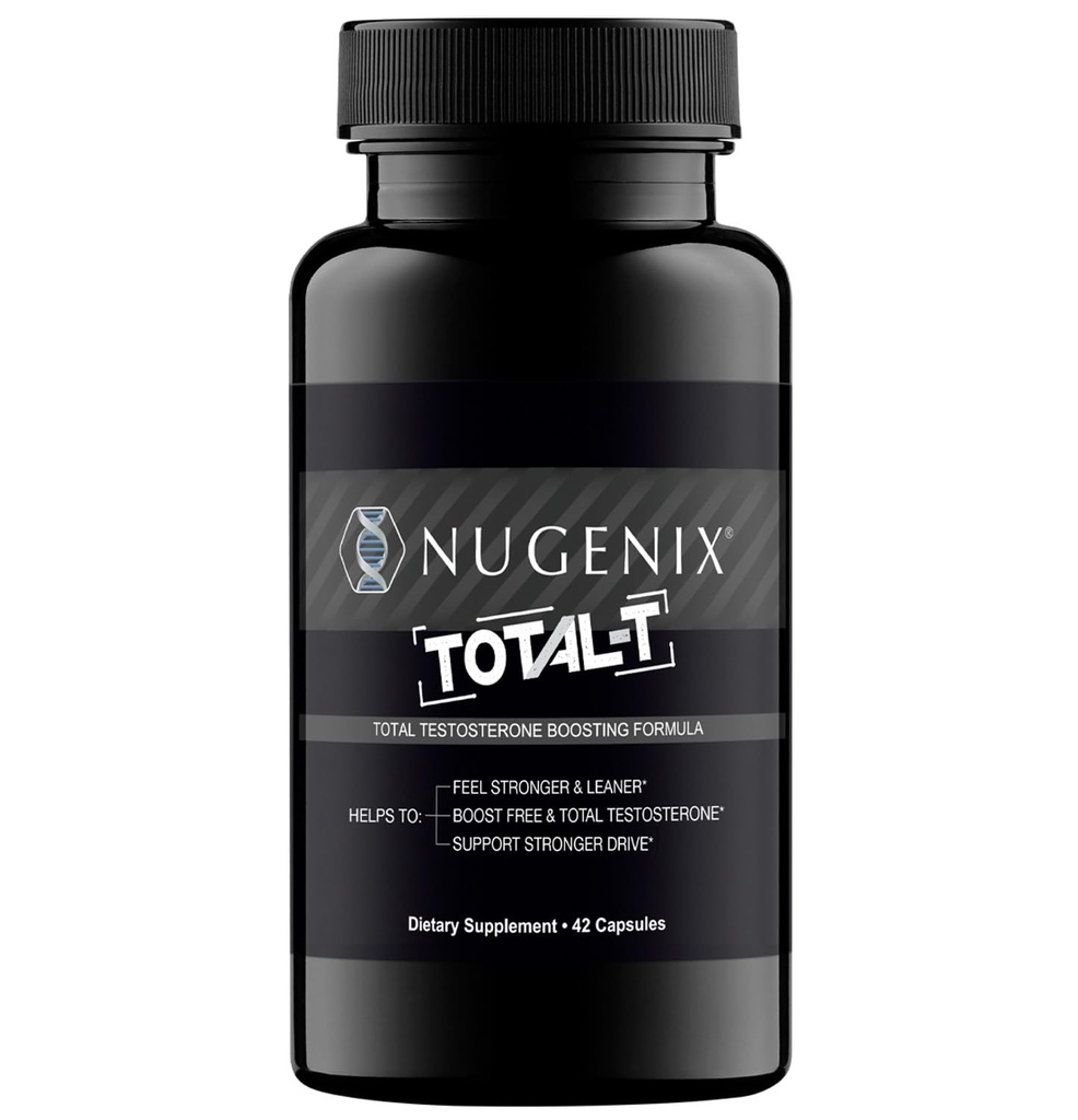 Nugenix Total- T, gratis og i alt Testosteron Booster tillæg for mænd, 42 Tæl