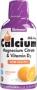 Bluebonnet Nutrition Liquid Calcium Citrat Magnesium Citrat, Vitamin D3, Bone Health, Gluten Free, Soy fri, mælk fri, kosher, 16 Fl Oz, 32 Servering, Orange Flavor, 16 Fl Oz (pakke med 1)