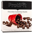 PROTIFIT - High Protein Soy Snack Puffs, 15g Protein, Low Calorie, Low Fat, Low Sugar, Low Carb, Ideal Protein Compatible, 7 Servings Per Box (Chocolate)