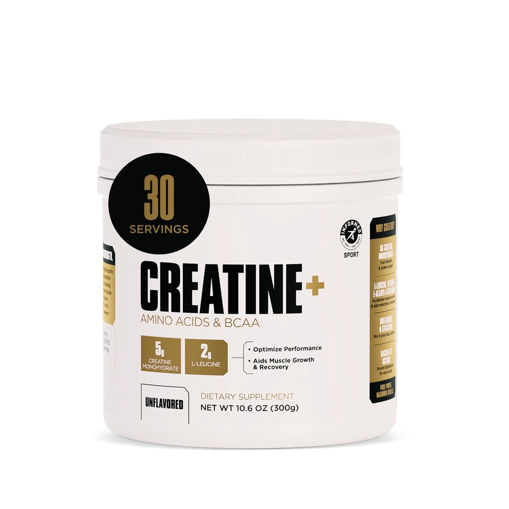 AdvoCare Creatine+ - Creatine Powder for Healthy Muscle Support - Glycine, Leucine & L-Alanyl-L-Glutamine - Powdered Drink Mix - Stackable Supplement - Unflavored - 10.6 oz (30 Servings)