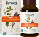 Himalaya StressCare Herbal Supplement, Understøtter Stress Relief, Energistøtte, Afslapning, Lejlighedsvis søvnløshed, Ashwagandha, Holy Basil / Tulsi, Gotu Kola, Non- GMO, Vegetar, 240 Kapsler