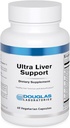 Douglas Laboratories Ultra Liver Support 124; Understøtter lever og Gastrointestinal Tract med Lipotropic Nutrients og urteingredienser; 60 kapsler