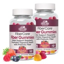 Country Farms Fiber Care Prebiotic Gummies, 6g Fiber Per Serving, FOS fra Beets, fordøjelsessundhed, Understøtter Regularitet, blandet frugtsmag