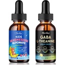 Magnesium Glycinate & GABA L-Theanine Liquid Drops for Kids & Adults