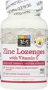 365 af Whole Foods Market, Zink Lozenge med C-vitamin, 90 ct