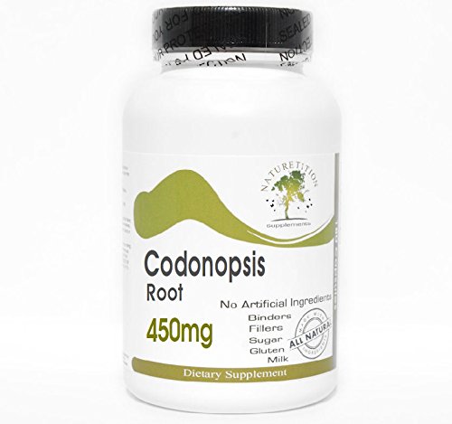 Codonopsis Root 450mg ~ 180 Capsules - No Additives ~ Naturetition Supplements