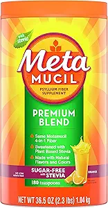 Metamucil Fiber Free Sugar 180 portioner (OLD)