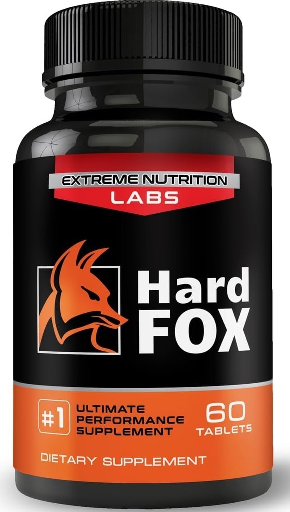 Hard Fox - # 1 Ultimate Performance - 3 "Tilføjet størrelse i 60 dage - udvidelsen piller til mænd - Super Drive, Styrke, Størrelse, Endurance - 60 Greve
