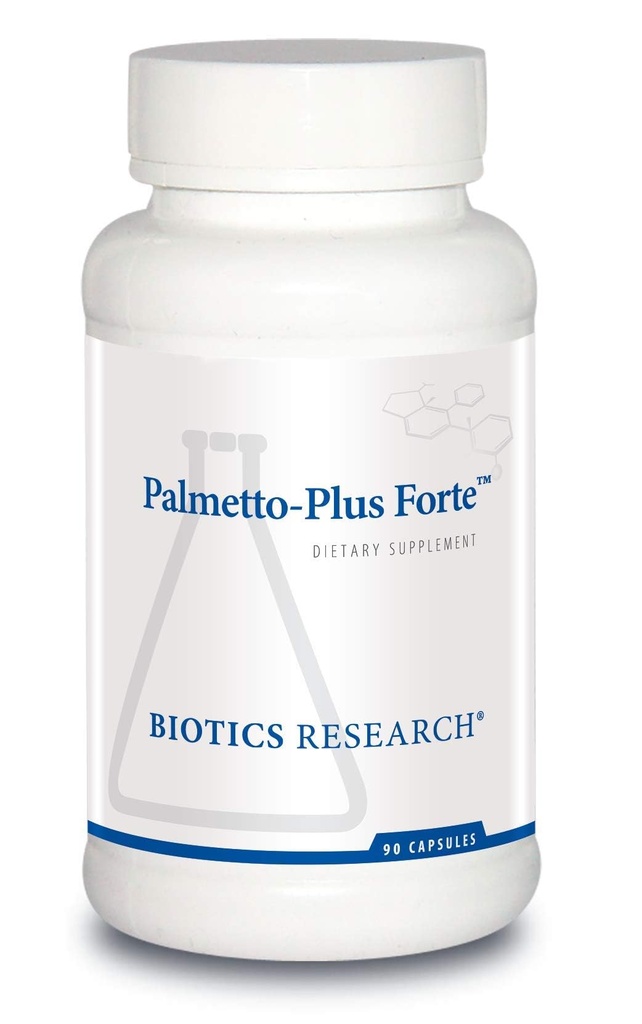BIOTICS RESEARCH Palmetto Plus Forte Saw Palmetto Formula 500 Milligram, Extract and Berry 4:1 Extract, Lycopene 15 Milligram, Men's Health Complex, Healthy Urination & Flow Formula, 90 Caps