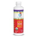 Organic Liquid Kids Multivitamin + Omega-3s, Liposomal Absorption, Immune, Brain & Eye Support, USDA Organic, Sugar-Free, Non-GMO Kids Daily Health Formula Plus + Very Berry Flavor, 450ml, 30 Servings
