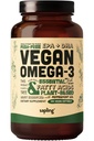 Vegan Omega 3 Supplement - Plant baseret DHA & EPA Fedtsyrer - Carrageenan Gratis, Alternativ til Fish Oil, Understøtter hjerte, hjerne, fælles sundhed - bæredygtigt syret Alger, Fish Oil Free - 180 Softgels