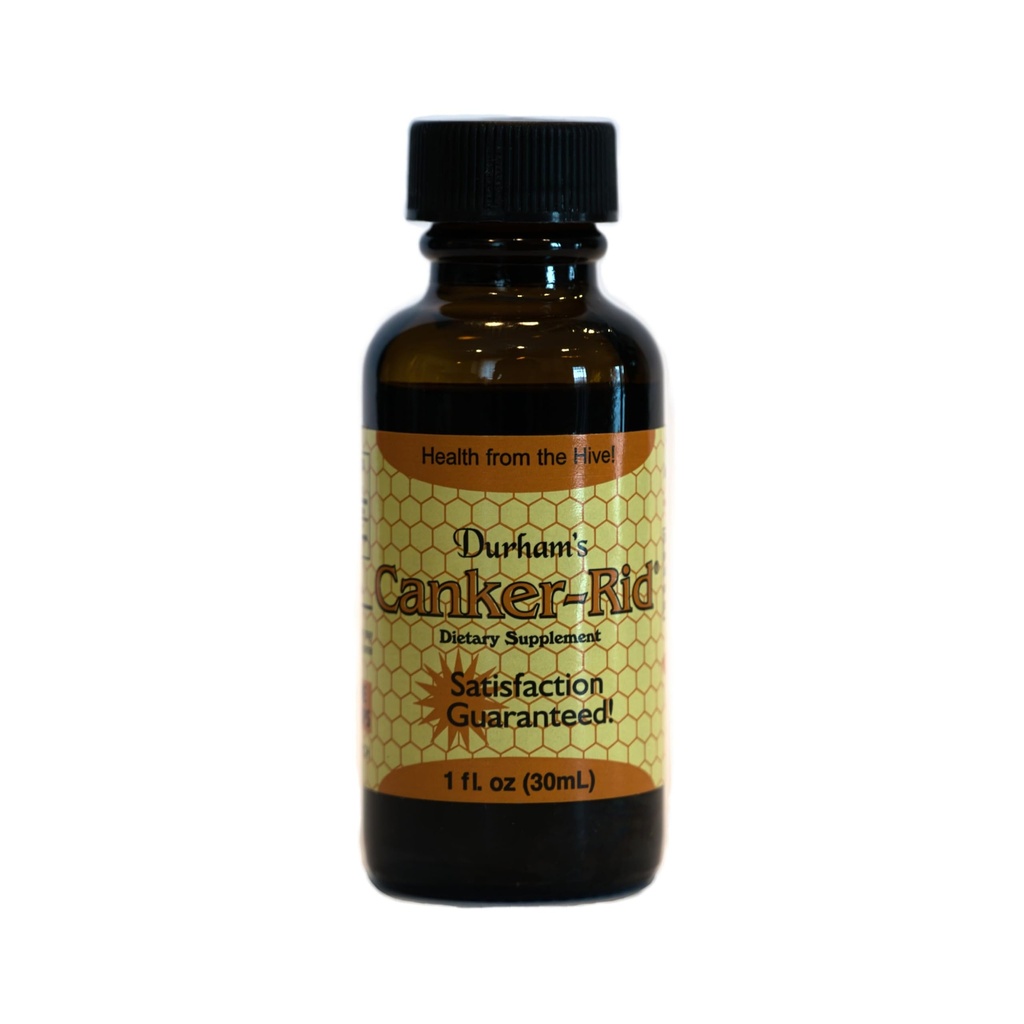 Durham's Bee Farm, Inc. Canker-Rid® - Get Immediate Relief and Heal Canker Sores - Restore Your Quality of Life Today